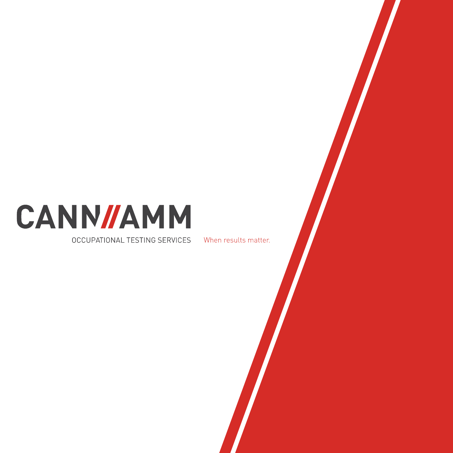 CannAmm: Occupational & Employment Drug Testing Services ...